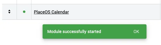 Start Calendar Driver